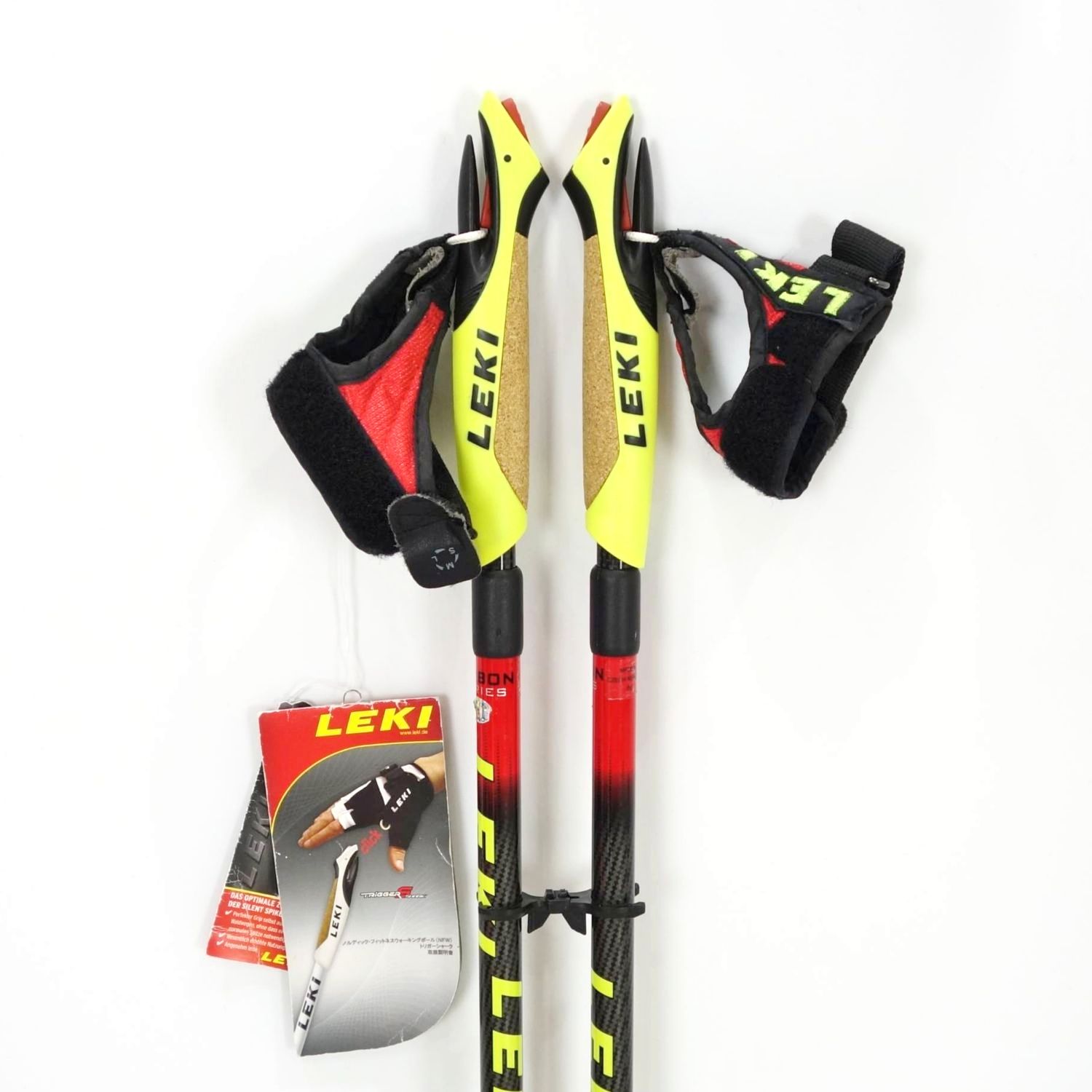 未使用 レキ LEKI ノルディック ウォーキング ポール ストック レッド 105cm SPEED PACER VARIO スピード ペーサー バリオ シャーク 未使用 レキ LEKI ノルディック ウォーキング ポール ストック レッド