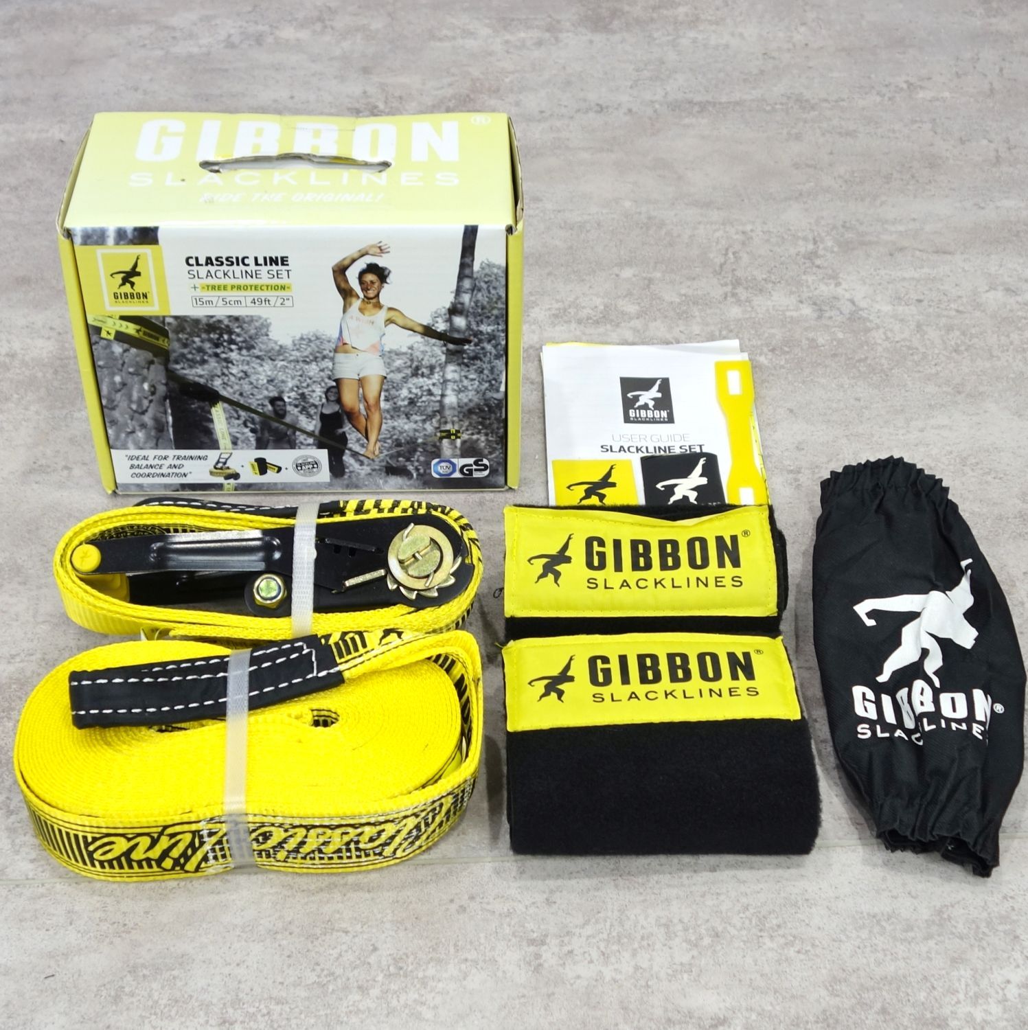 ギボン スラックライン GIBBON クラシックライン 未使用 15m