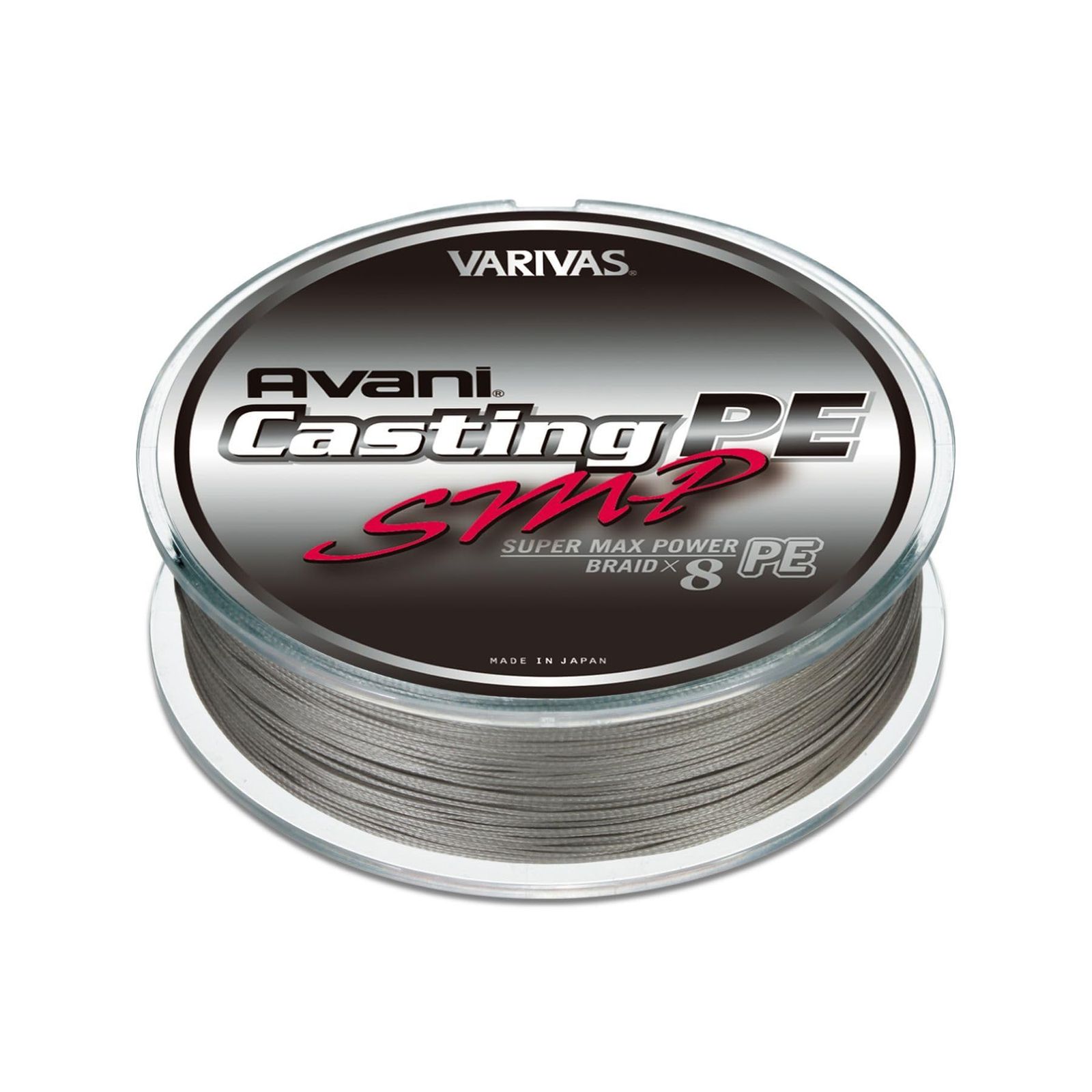 新品 VARIVAS(バリバス) PEライン アバニ キャスティングPE スーパーマックスパワー 500m 10号 MAX150lb 8本 ステルスグレー