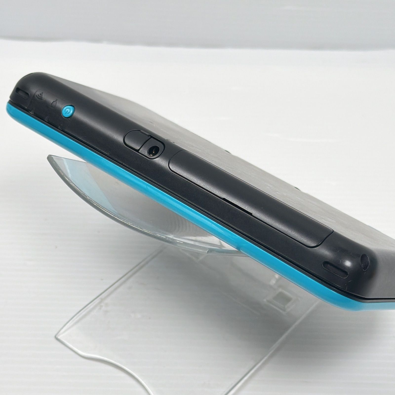 美品 new ニンテンドー 2DSLL ブラックターコイズ 遊べるセット 動作