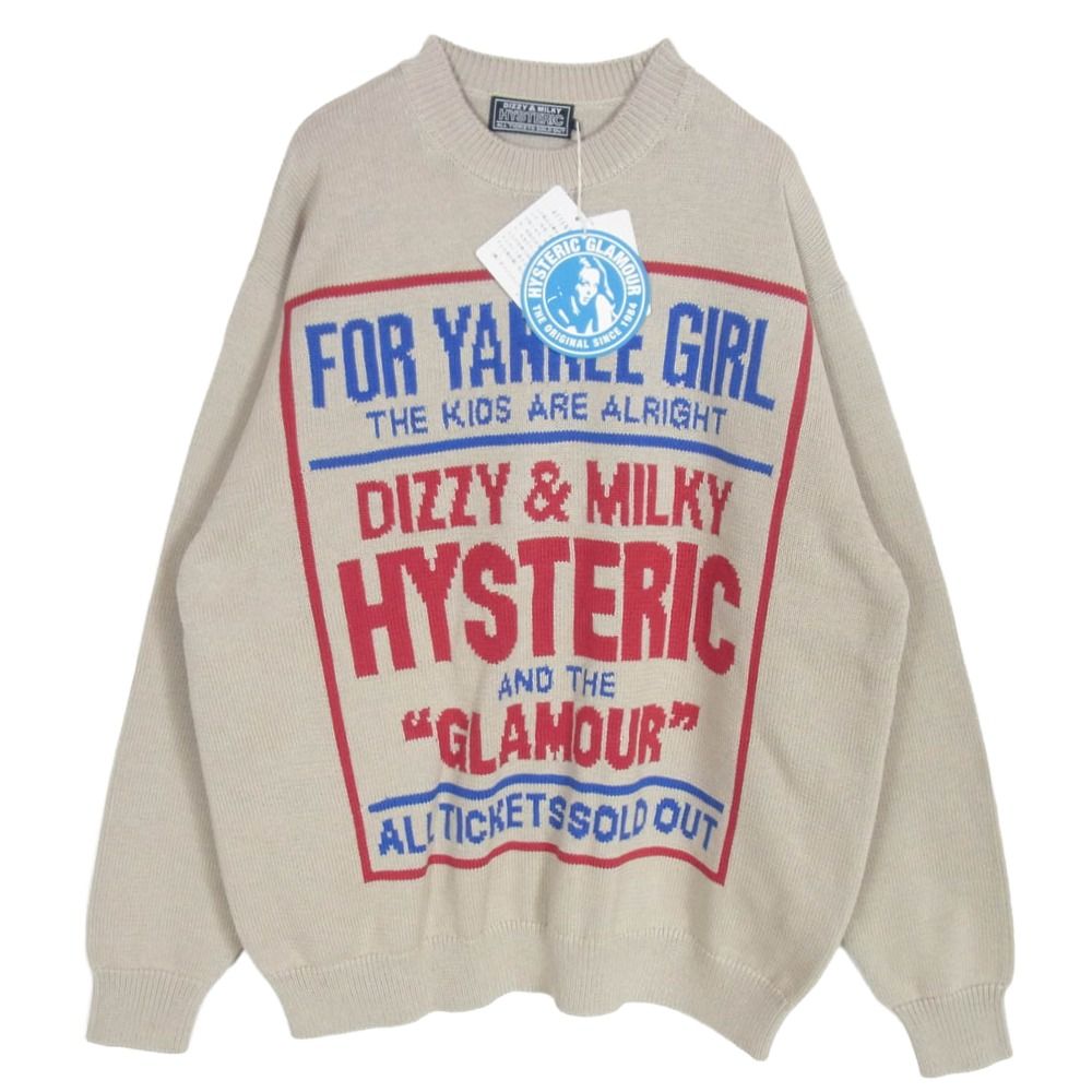 HYSTERIC GLAMOUR ヒステリックグラマー 26SS 02261NS01 DIZZY & MILKY 