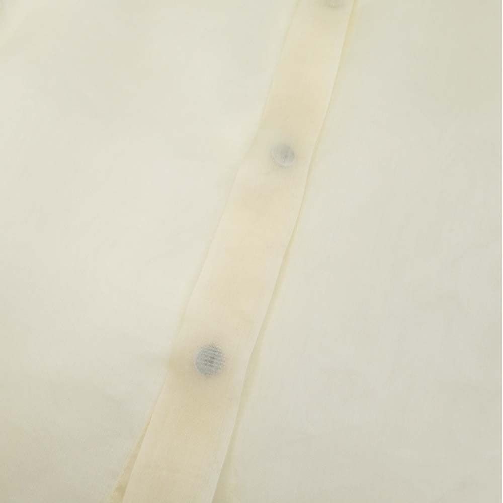 未使用 24aw MARGE マージ Silk organza tie collar shirt シルクオーガンジー タイカラ― シャツ ブラウス 長袖 FREE サンドベージュ レディース 古着 中古 USED 未使用 24aw MARGE マージ Silk organza tie collar shirt シルク