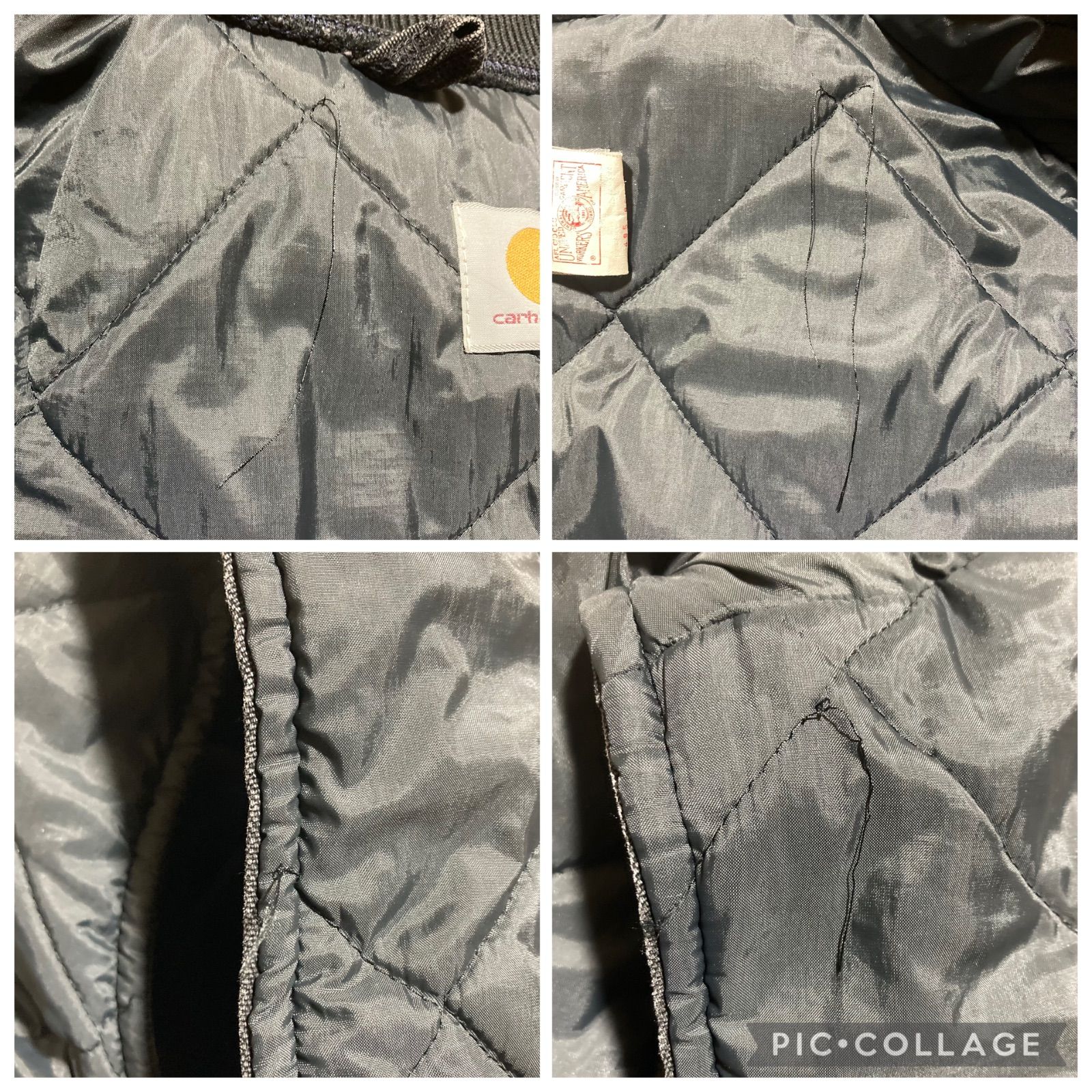 CARHARTT ダックベスト XL USA製 腰ゴム カーハート DUCK VEST ②