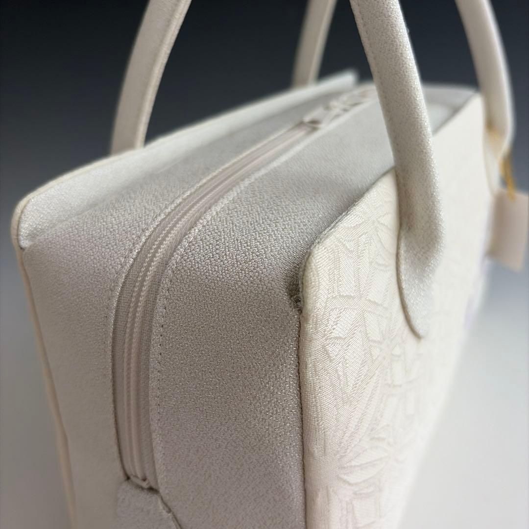 新品未使用 ！！刺繍入り！！京都 西陣 正絹 帯使用 利休バッグ26208 