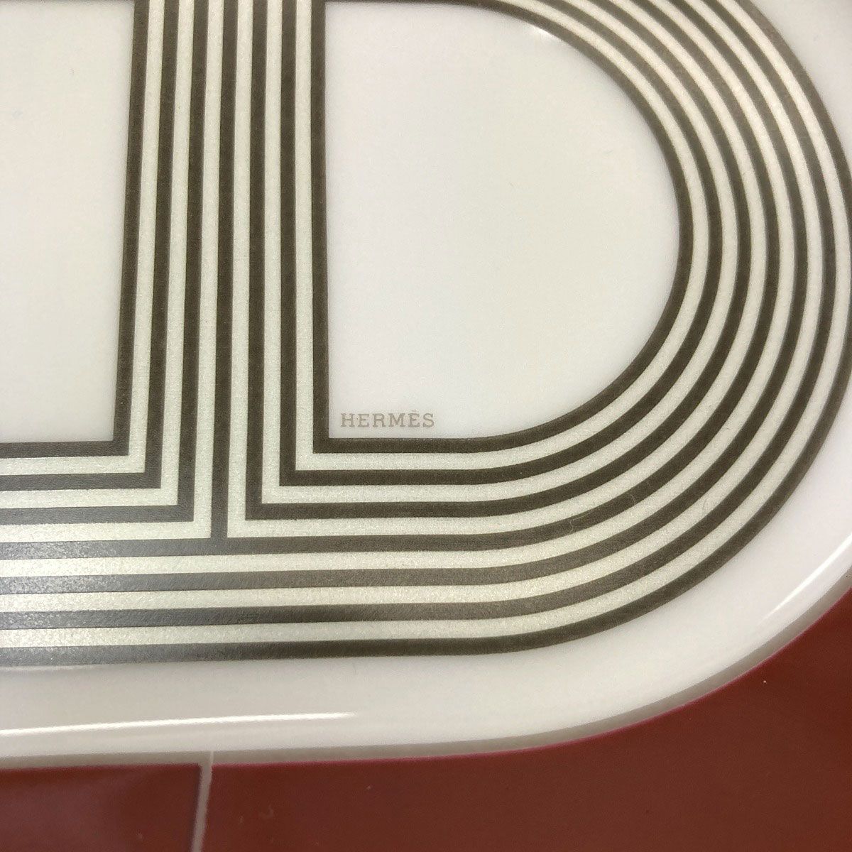 HERMES エルメス ラリー24 オーバルプレート 皿 陶器 レディース [中古