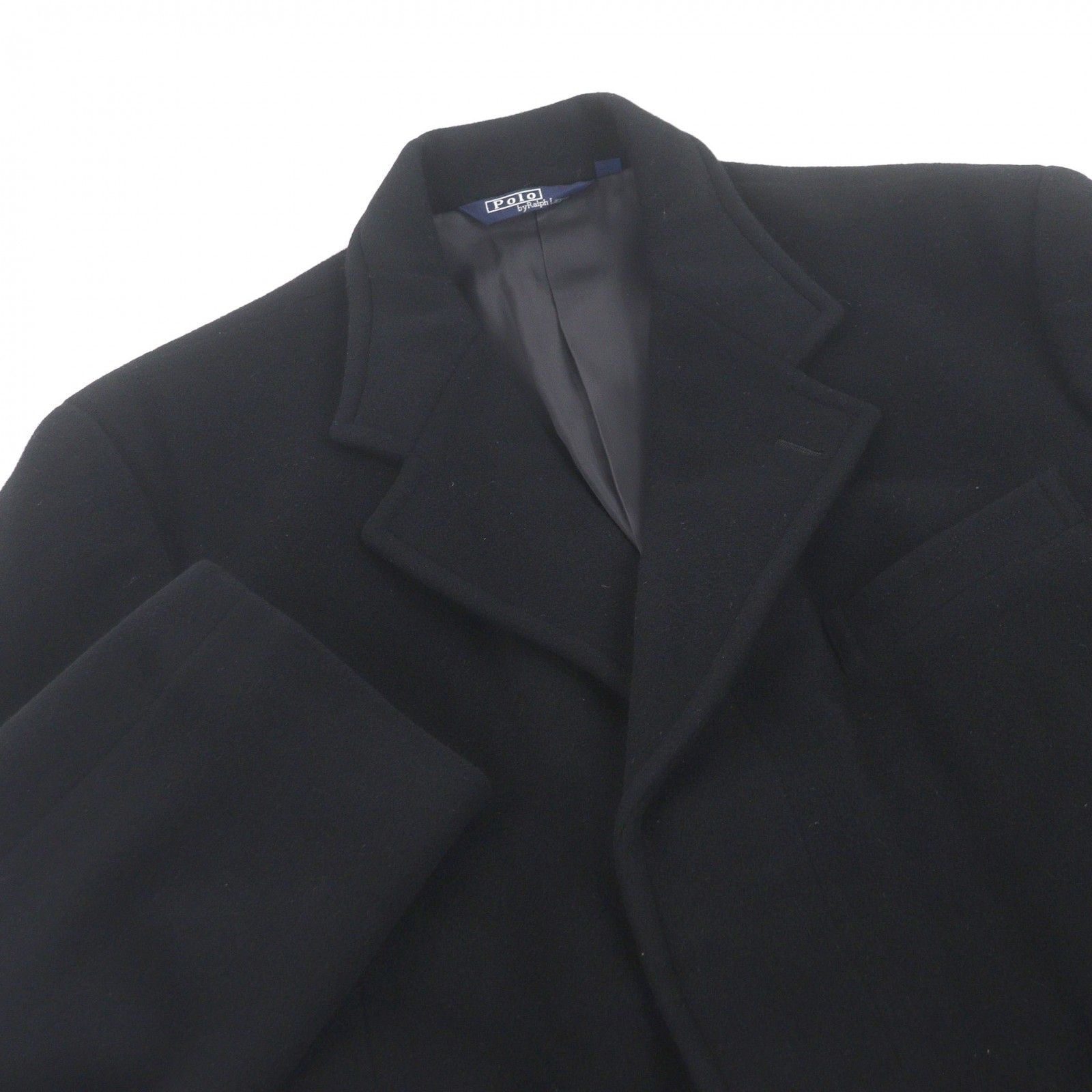 良品□POLO RALPH LAUREN ポロ・ラルフローレン 毛100％ フライ