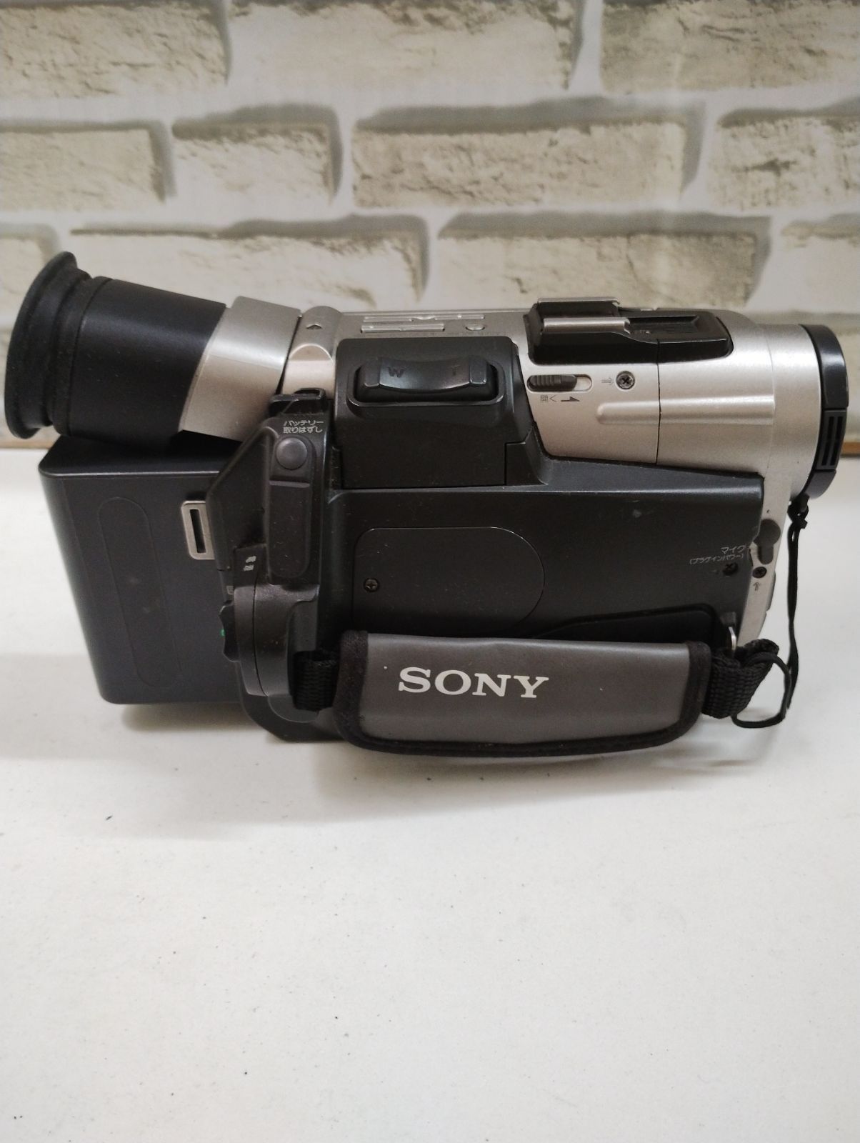 S5-12】◇中古 SONY Handycam DCR-TRV7 miniDビデオカメラ - メルカリ