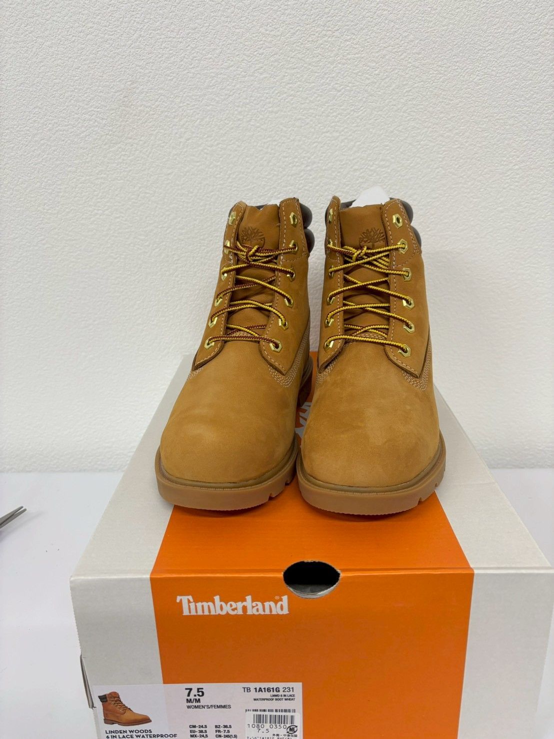 Timberland ティンバーランド ブーツ 24.5cm 防水 リンデンウッズ 新品