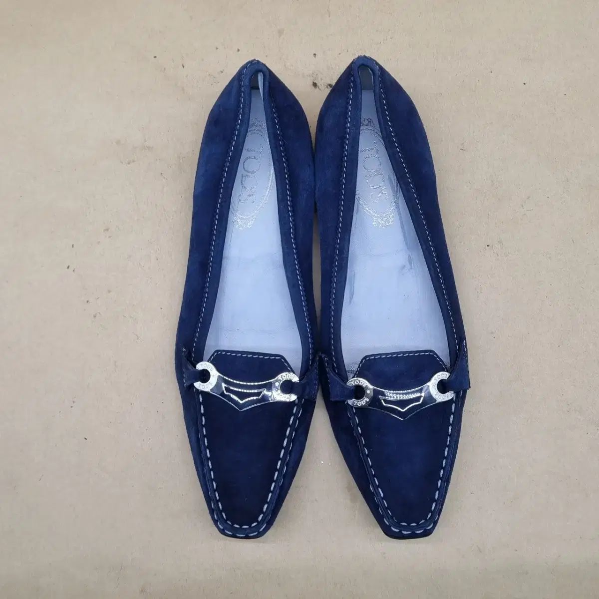 TOD'S トッズ ネイビー レディースローファー 225 260 【公式通販】