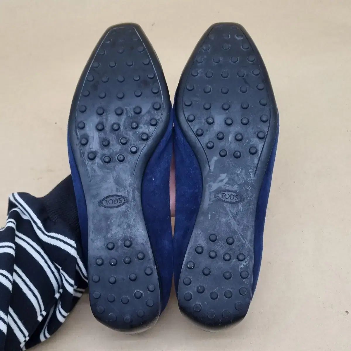 TOD'S トッズ ネイビー レディースローファー 225 260 【公式通販】