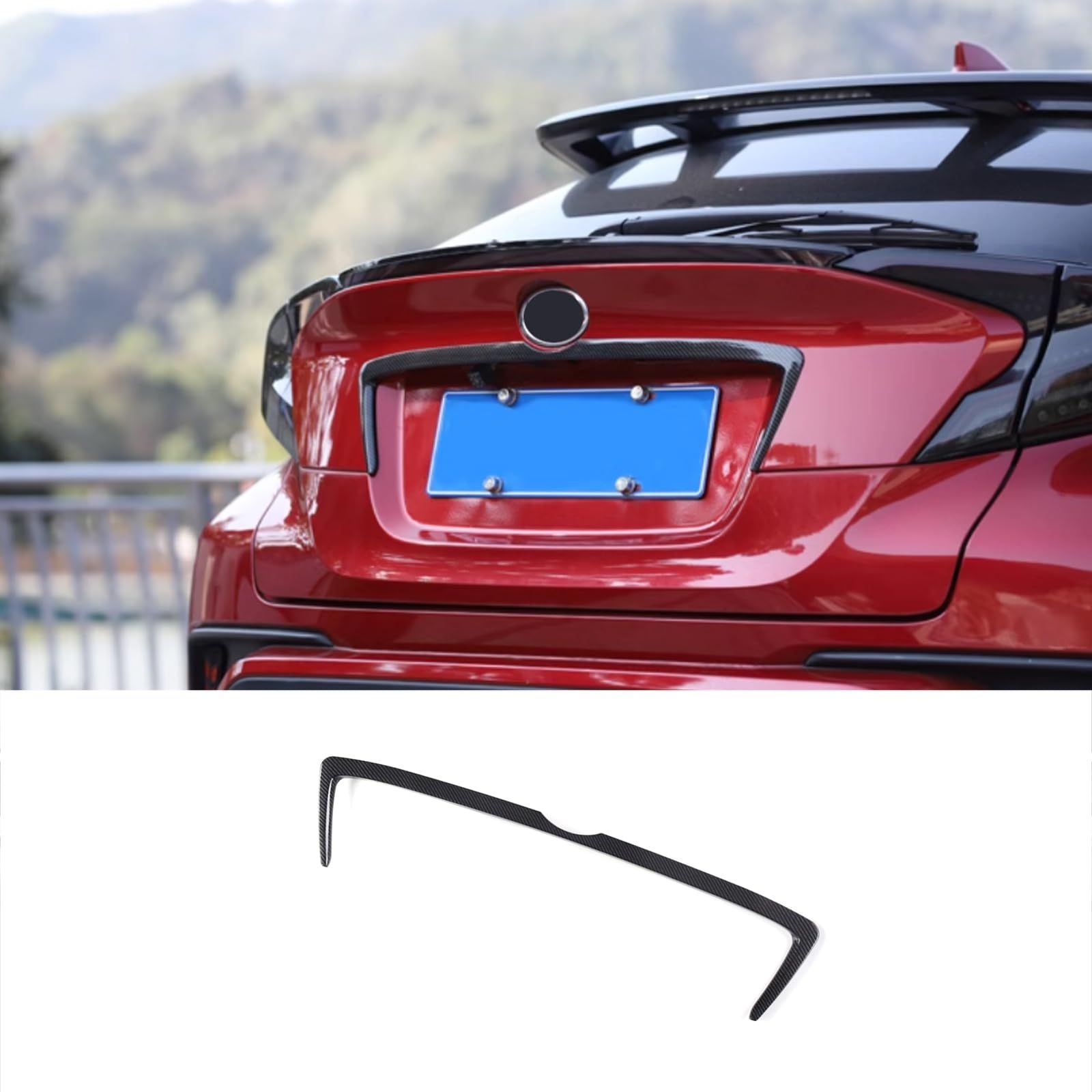 新品 ZUNEIGUNGトヨタ C-HR 専用リアガーニッシュ バックドア