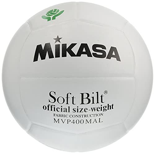 新品 ミカサ(MIKASA) ママさんバレーボール 4号 全国ママさんバレーボール連盟公式試合球 検定球 (中学生・ママさん) ホワイト 天然皮革 MVP400MAL 推奨内圧0.3(kgf/)
