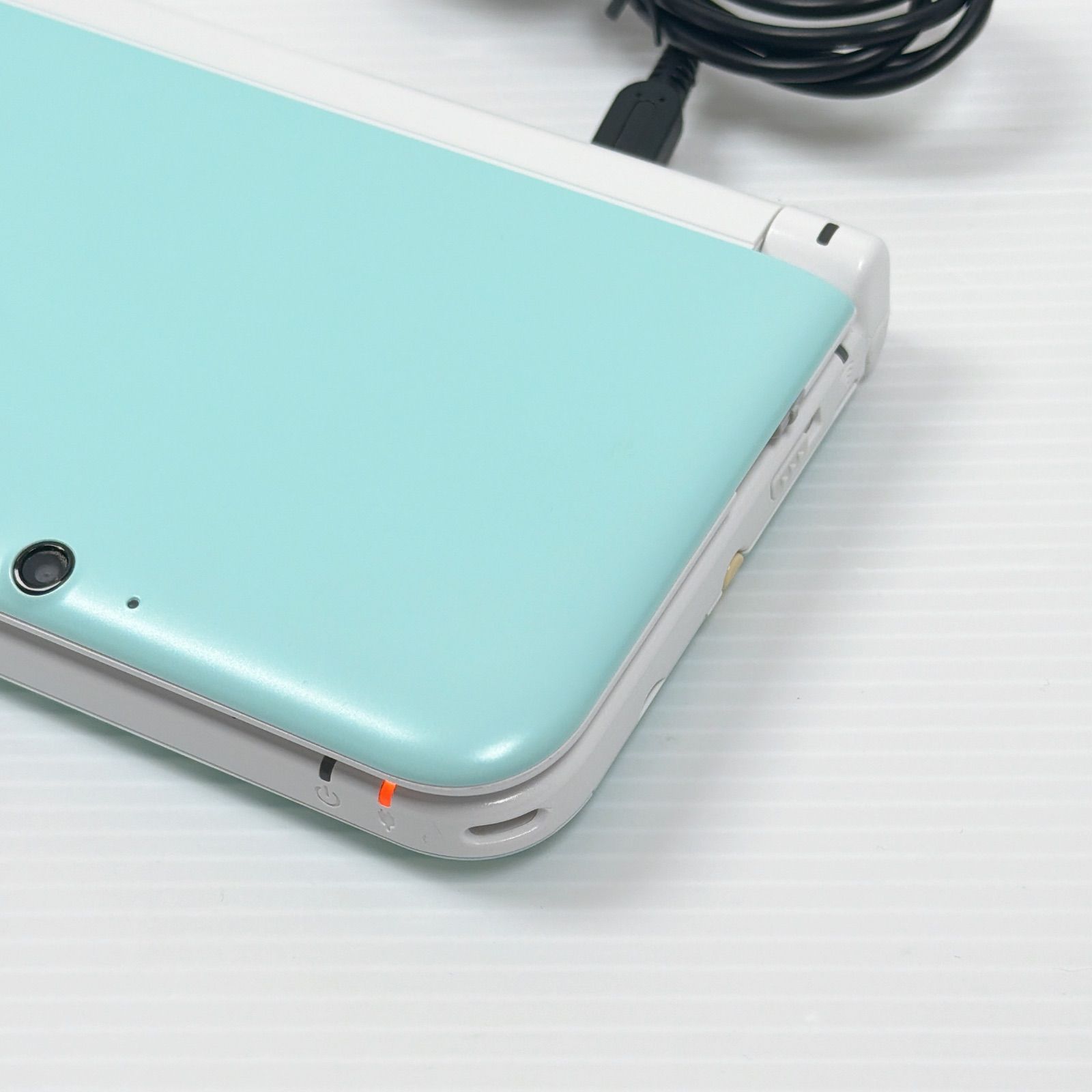 訳あり品 ニンテンドー 3DSLL ミントホワイト 遊べるセット 動作確認