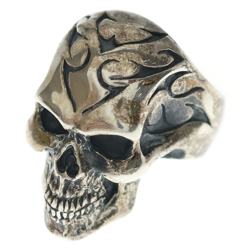 CRAZY PIG (クレイジーピッグ) TRIBAL SKULL RING トライバル スカル
