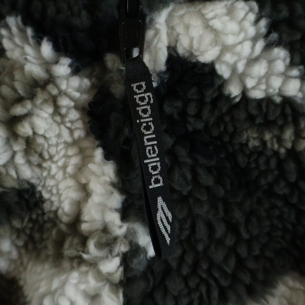 BALENCIAGA (バレンシアガ) Ski Zip-Up Hooded Teddy Jacket スキー