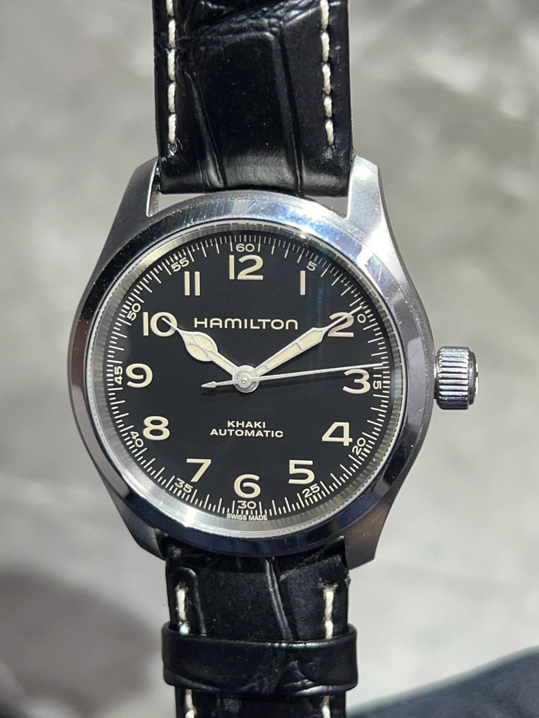  HAMILTON ハミルトン カーキフィールドマーフ 2025年2月印 品 H70405730 スポーツミックス 自動巻き時計 腕時計(アナログ)