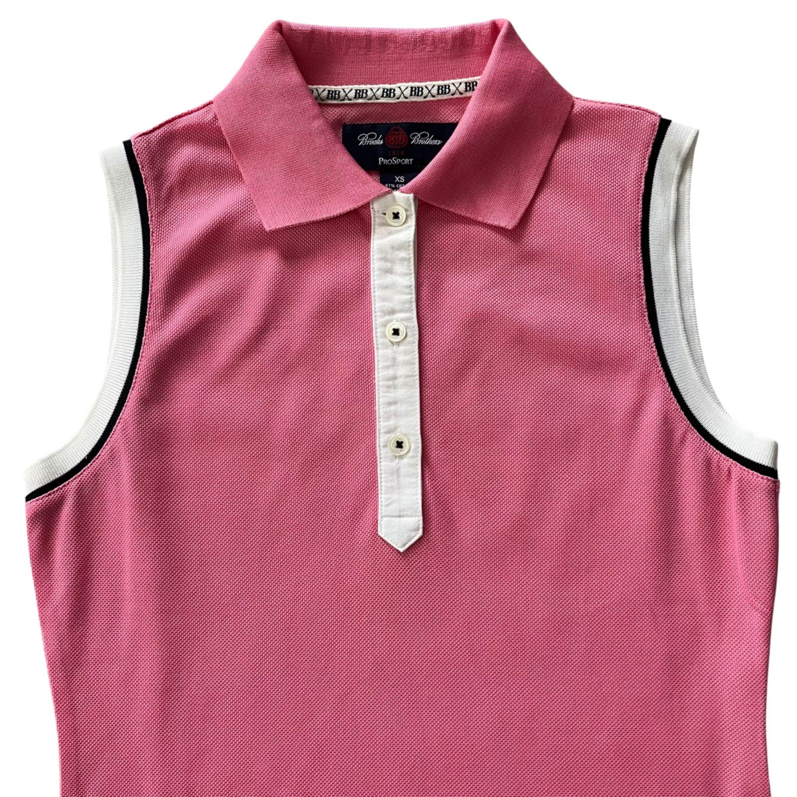 Brooks Brothers PRO SPORT ブルックスブラザーズ ゴルフ ノースリーブ 