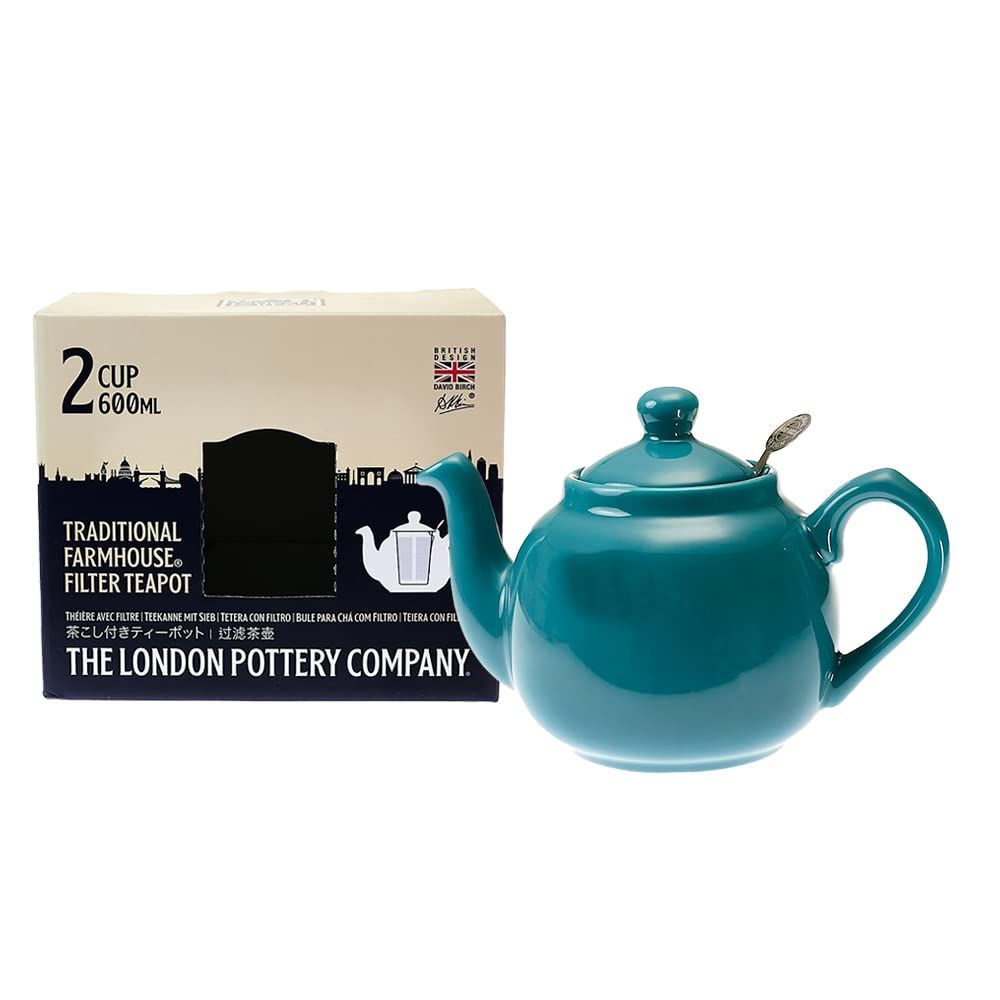 新品 LONDON POTTERY(ロンドンポタリー) ファームハウス ティーポット 2カップ用 アクア