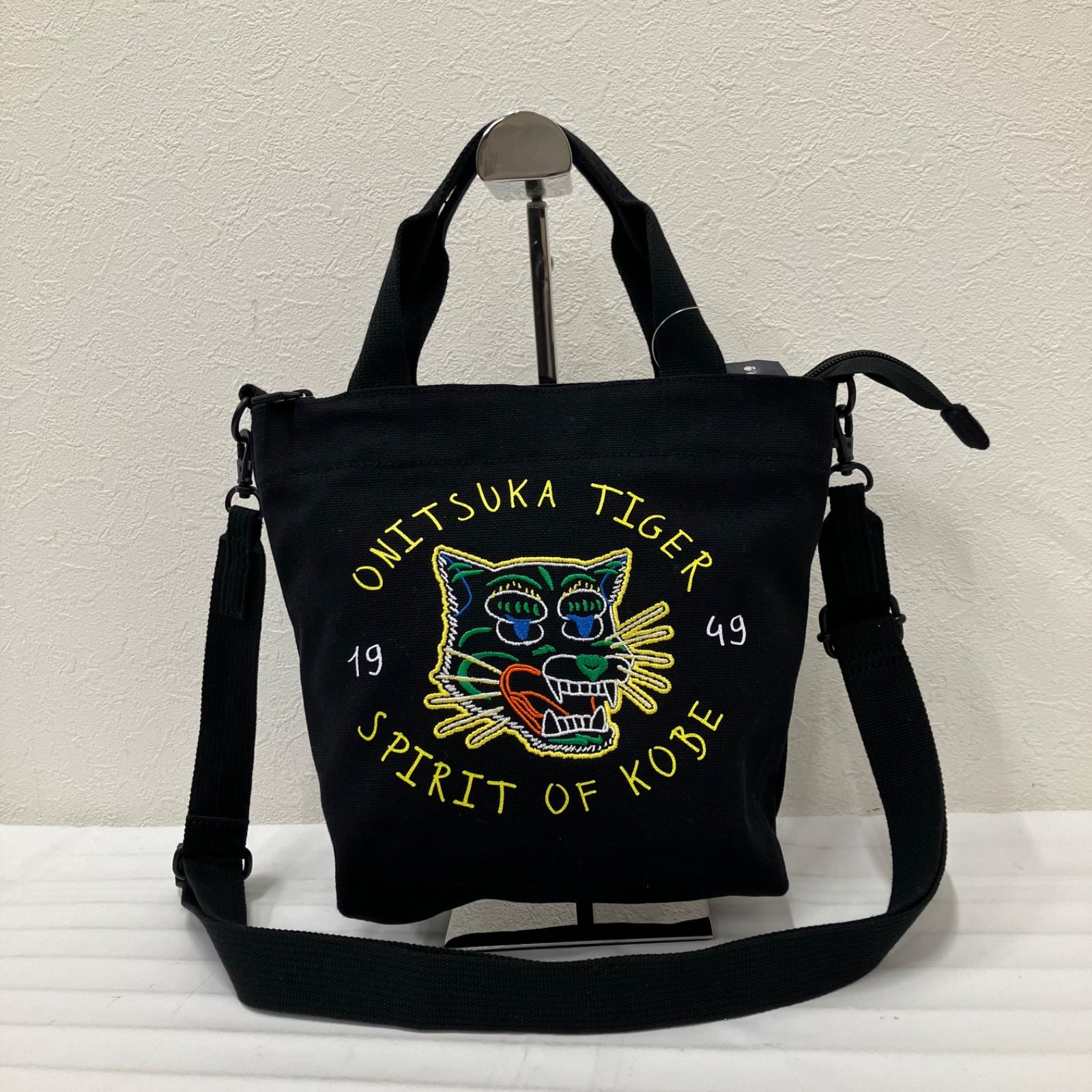 715 ONITSUKA TIGER オニツカタイガー SMALL CANVAS BAG スモール