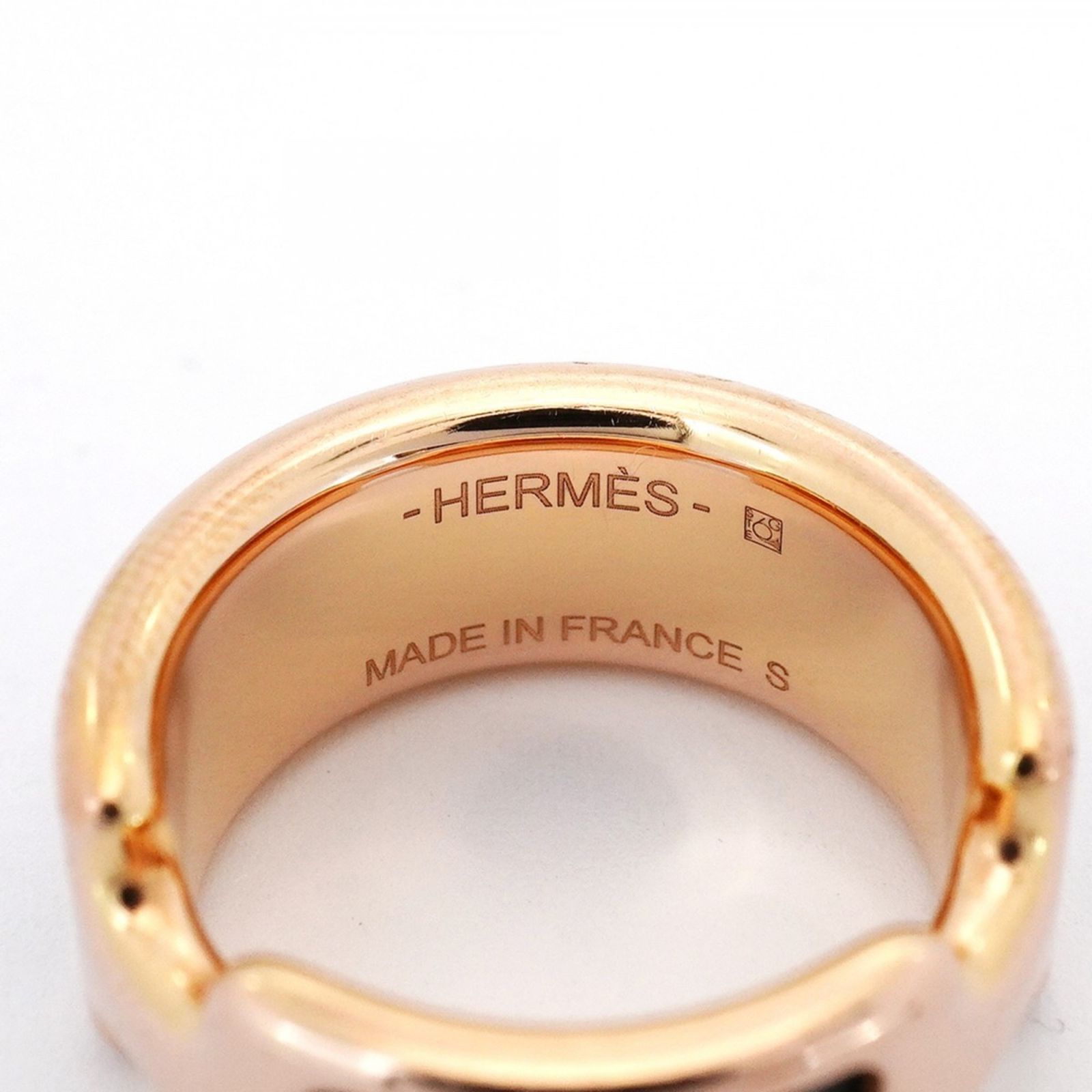 エルメス(Hermes) エルメス リング オランプ GPメッキ レザー