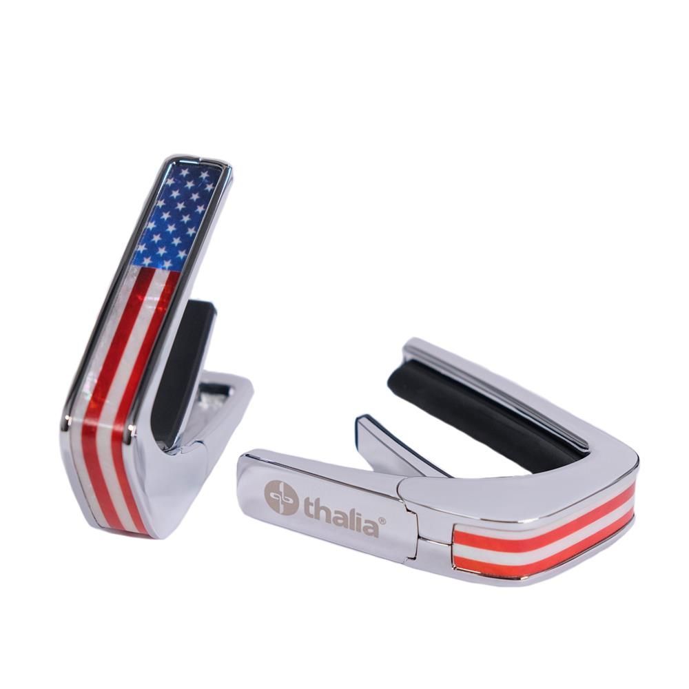 Thalia Capos ギターカポ クローム仕上げ TH-CC201-07 Stars & Stripes アメリカ製生産終了モデル 数量限定【並行輸入】 13,793円