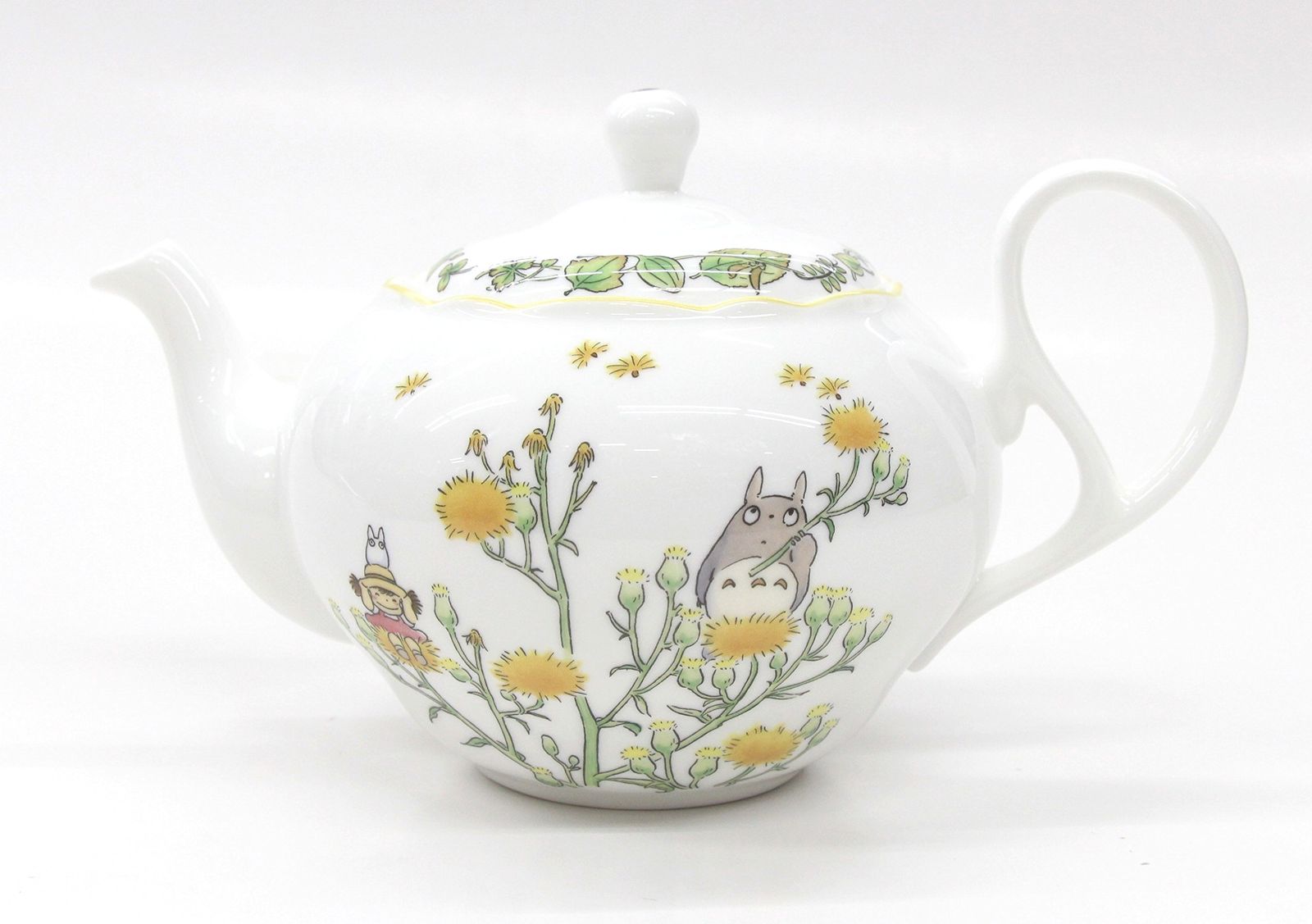 新品 Noritake ノリタケ ティー ポット ( 茶こし付 ) 600cc となりのトトロ 電子レンジ対応 ボーンチャイナ TT97863/4924-4