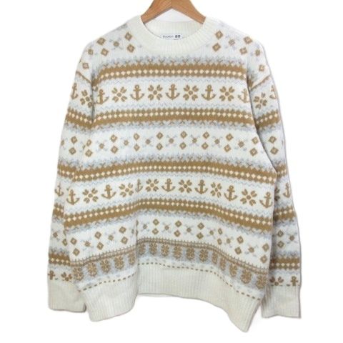ユニクロ UNIQLO J.W.ANDERSON 22AW スフレヤーンフェアアイルセーター