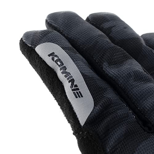 コミネ(KOMINE) バイク用 ストレッチメッシュグローブ-ルーチェII ブラック/レッド XS GK-185 春夏向・・・