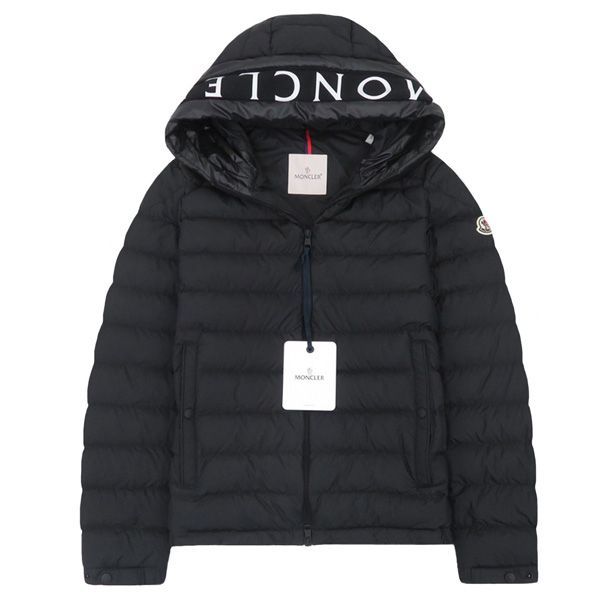 【新品未使用 メンズ2】MONCLER モンクレール 25SS CHEVRERIE フーディ ロゴ ダウン ジャケット 黒 ブラック 定価28.7万 国内正規品 47695 新品未使用 メンズ2】MONCLER モンクレール 25SS CHEVRERIE フーディ
