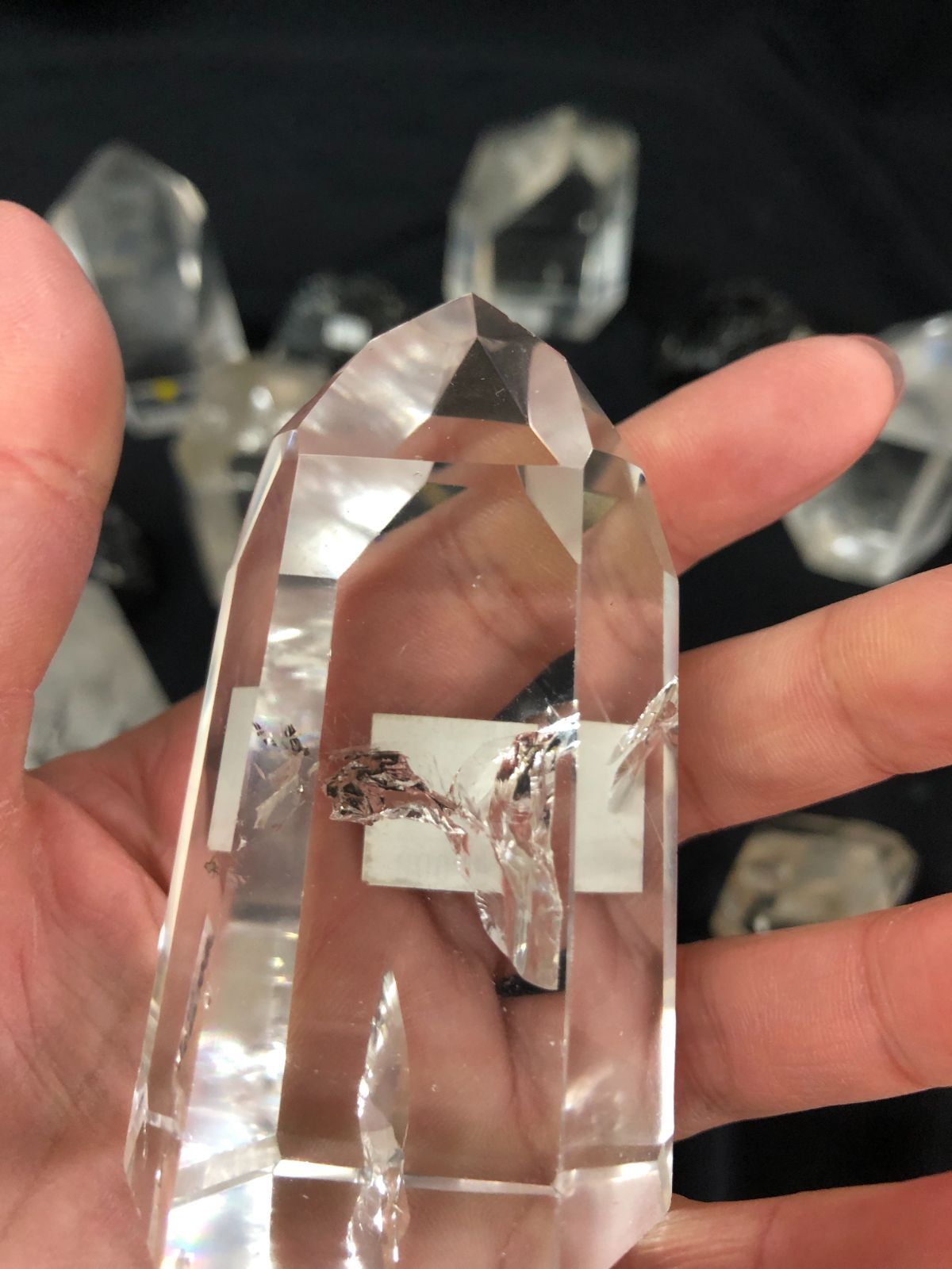 水晶ポイントBOX|コリント産