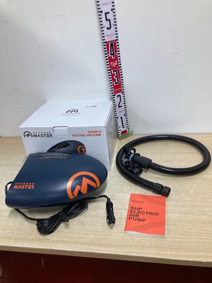OUTDOOR MASTER シャーク2 OP20エアーポンプ エアーポンプ 空気入れ フィッシング用品 水槽 釣り コンパクト 持ち運び 電動 手動 人気 アウトドア