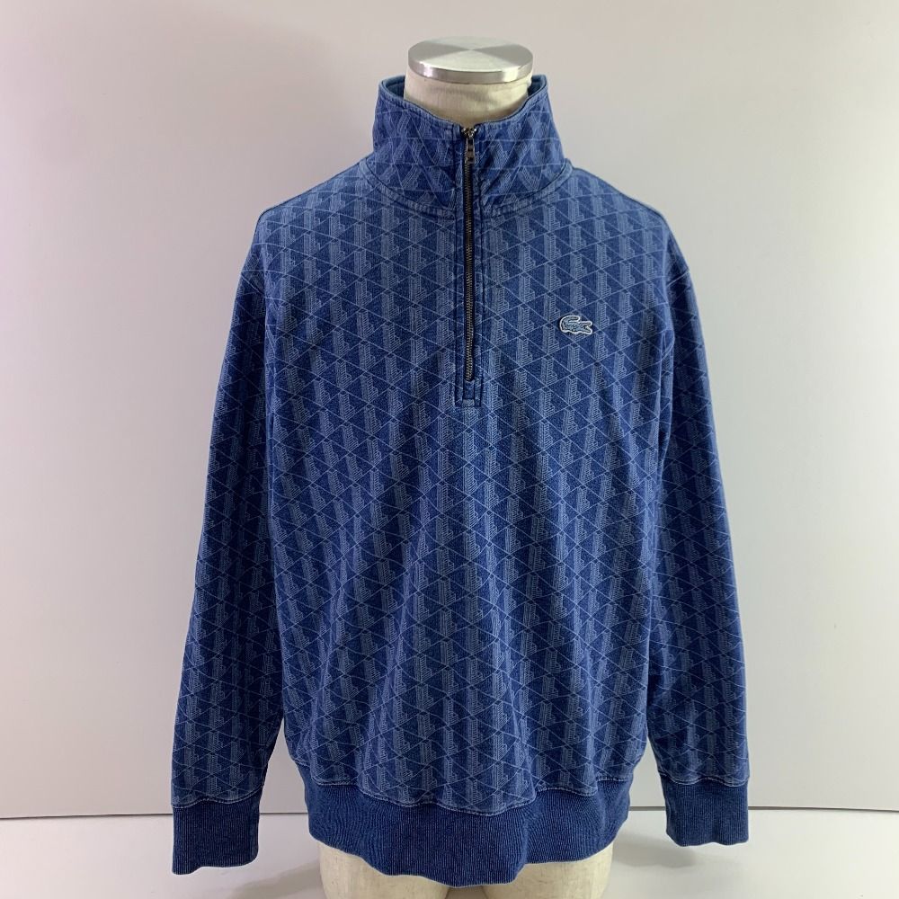 04w6309▽※【中古】ラコステ LACOSTE ジャージ インディゴスウェット