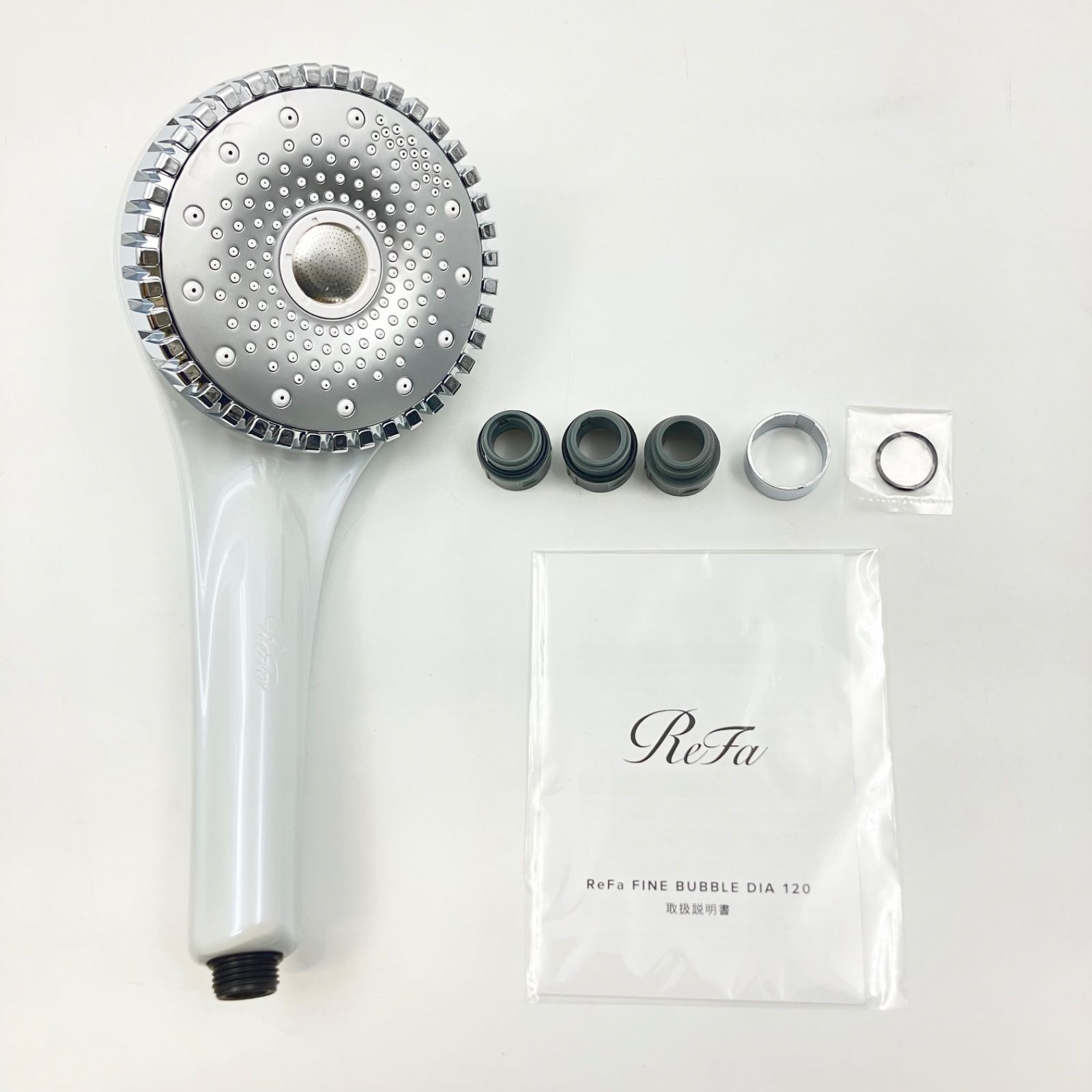 ジャンク】 ReFa リファ FINE BUBBLE DIA 120 シャワーヘッド ファイン