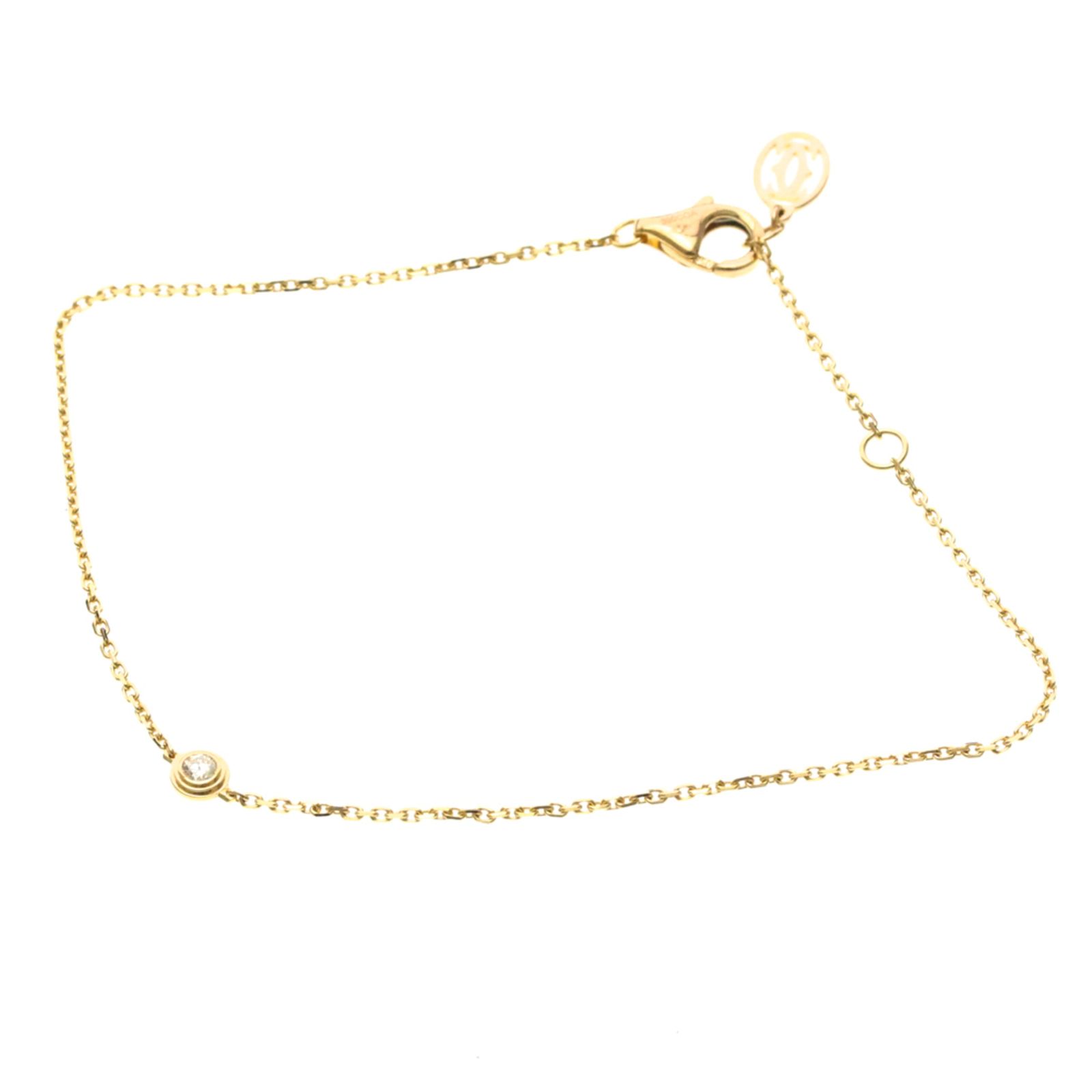 カルティエ(Cartier) ダムール ブレスレット XS K18ピンクゴールド 