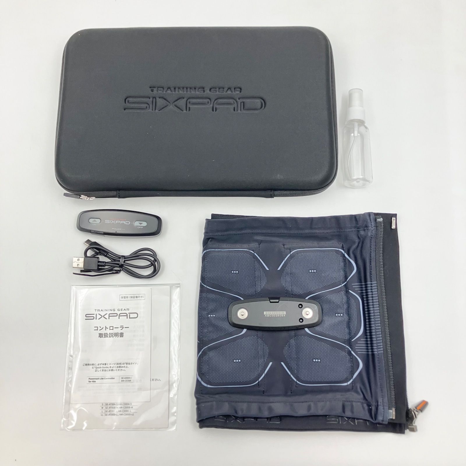 EMS腹筋ベルトSIXPAD Powersuit Abs Lサイズ 新品，新作登場 SIXPAD シックスパッド Powersuit Abs Lサイズ パワー