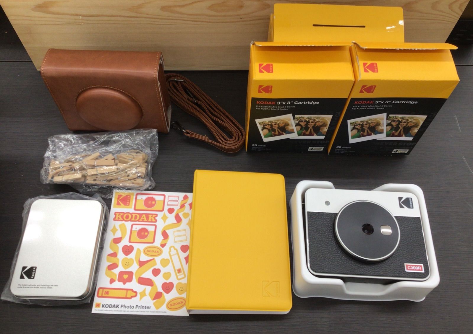 【現状品】KODAK MINI SHOT3　１３メガピクセルのインスタントカメラ　K-438