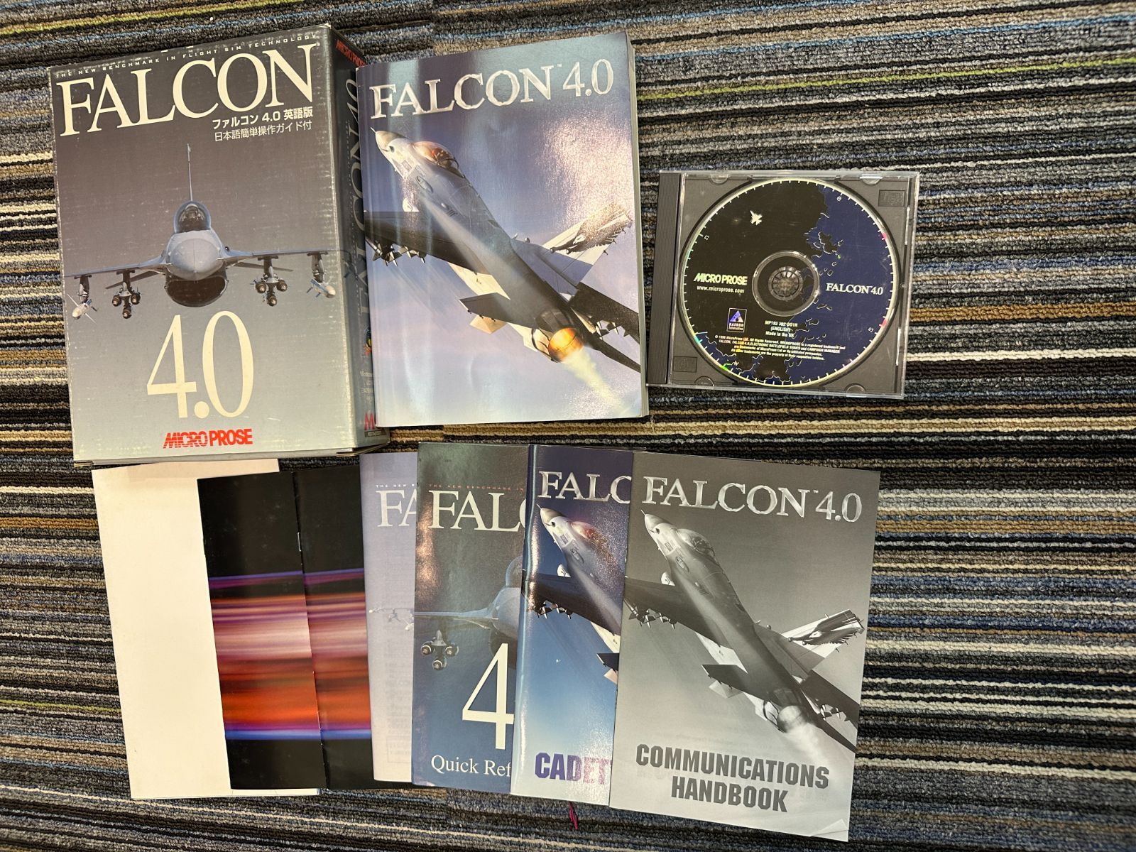 希少・完品級】FALCON 4.0 日本語簡単操作ガイド付 マイクロプロセ