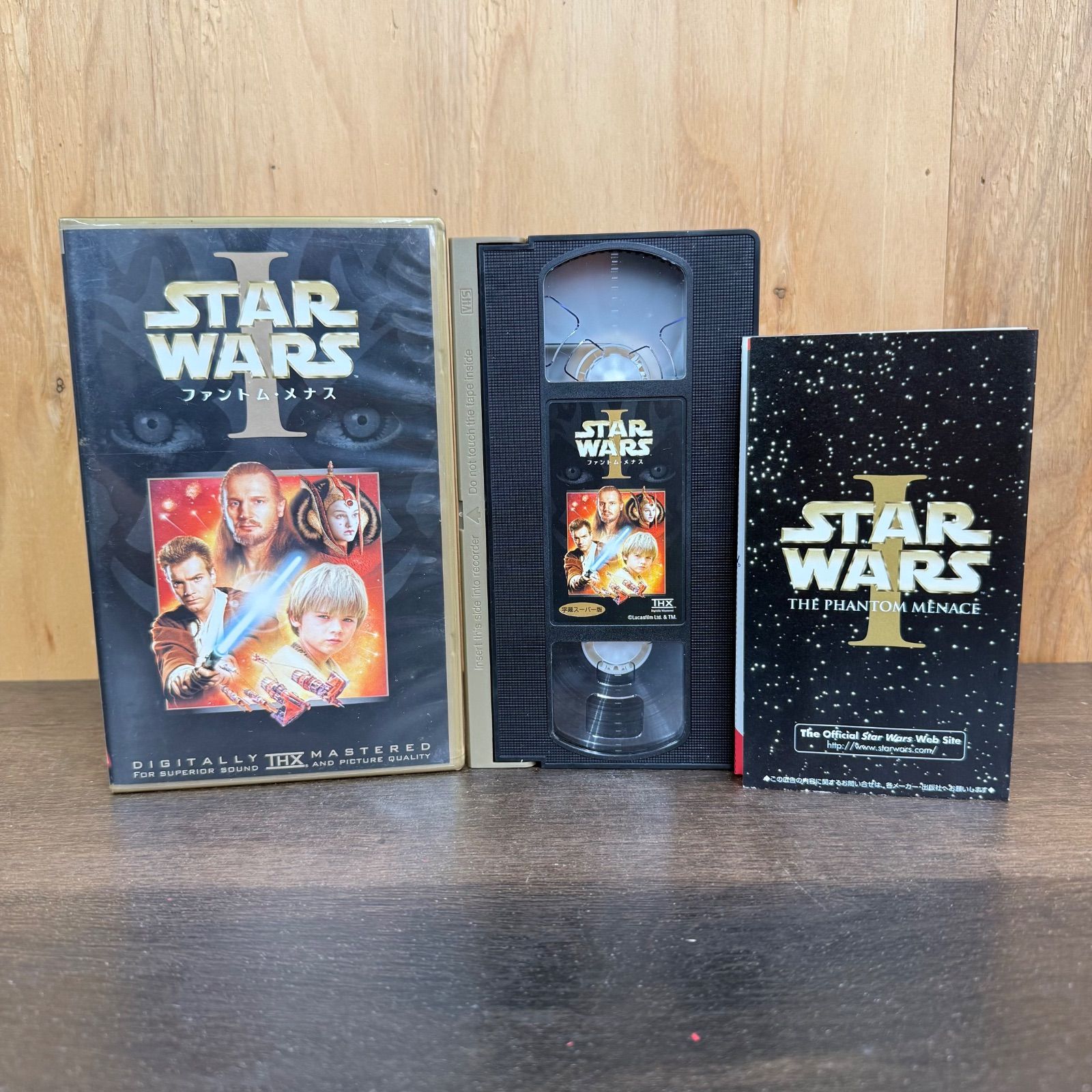 店舗販売併用】スターウォーズ EP1 ファントムメナス VHS 字幕スーパー 
