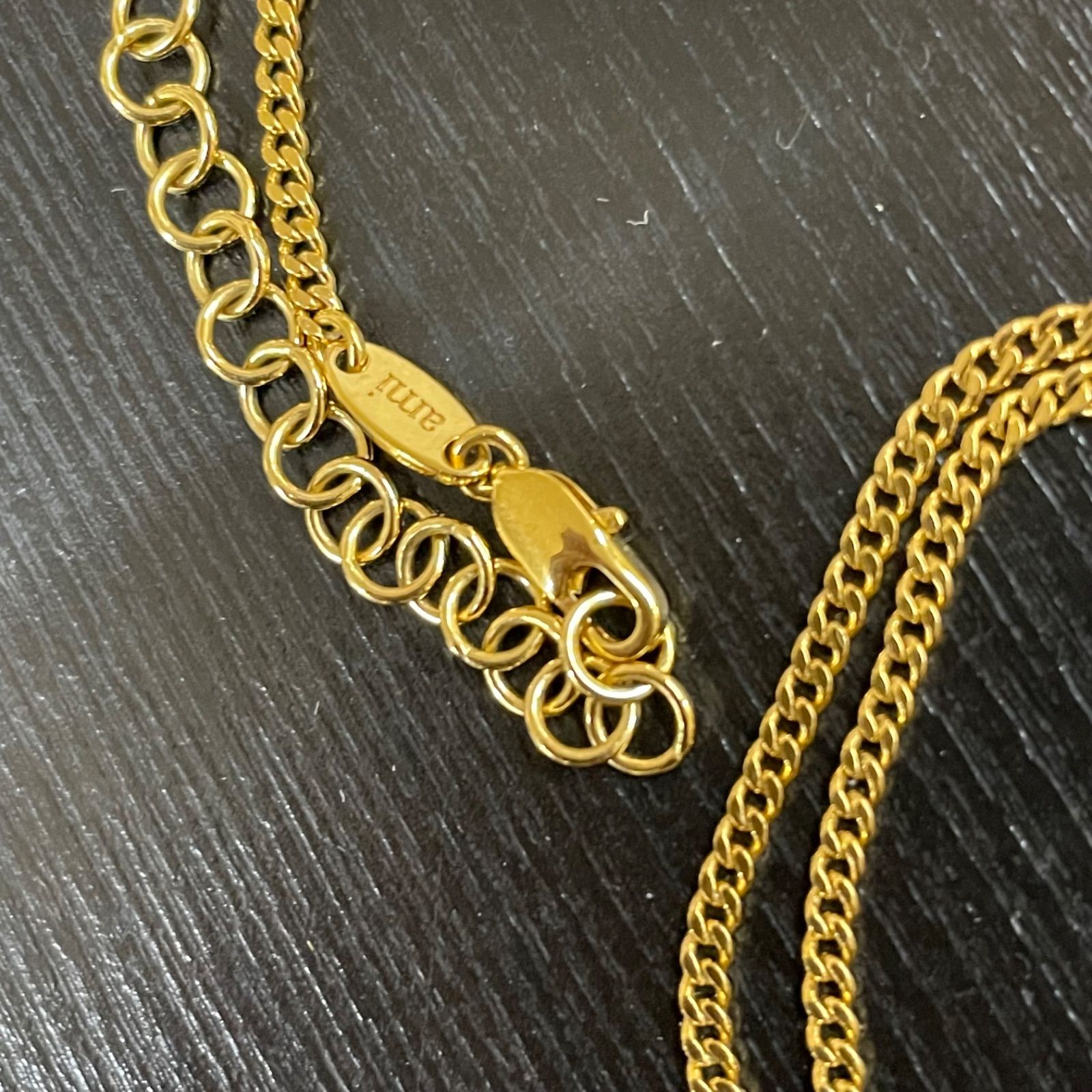 ◎AMI PARIS アミパリス AMI DE COEUR ペンダントネックレス ゴールド