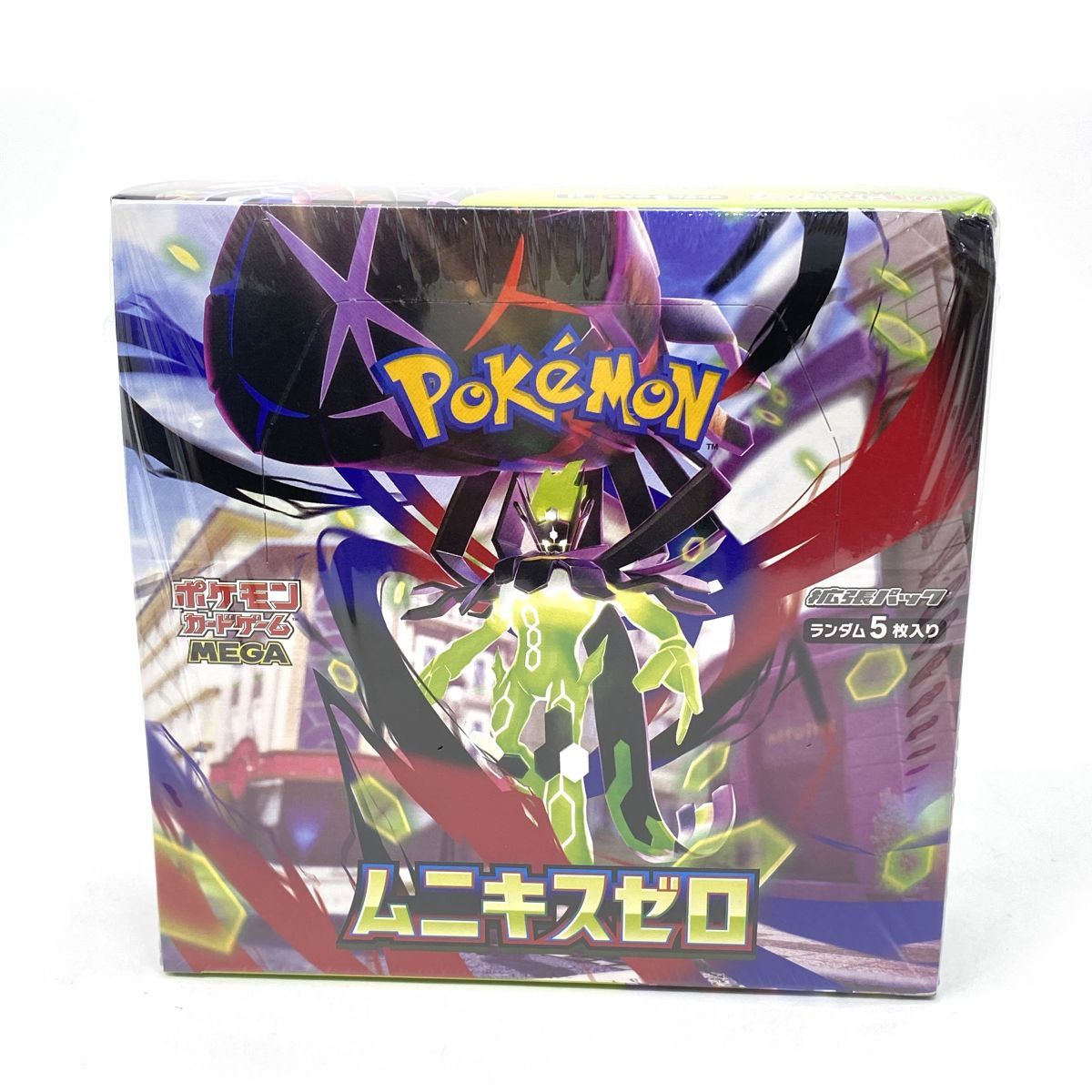 未開封】ポケモンカードゲーム MEGA 拡張パック ムニキスゼロ BOX 1