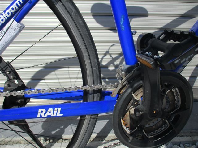 E616★28000円★整備済み スポーツ中古自転車 【クロスバイク　コーダブルーム　レイル　青　44㎝】 E616☆整備済み☆完成車発送☆中古クロスバイク自転車【クロスバイク