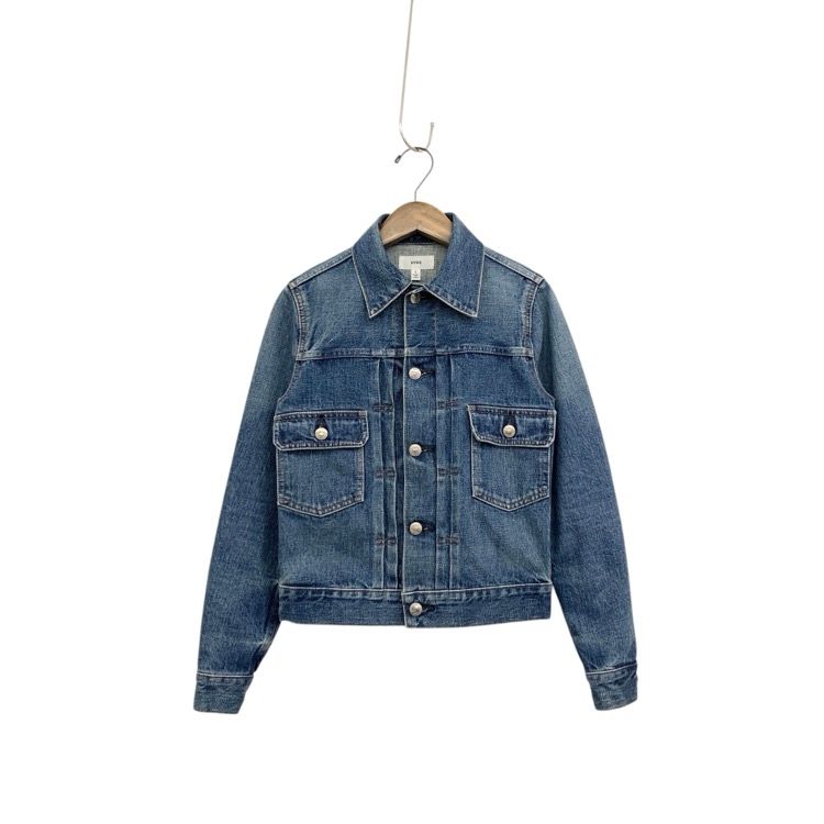 HYKE ハイク DENIM JACKET TYPE2 デニムジャケット ブルー 1 - メルカリ