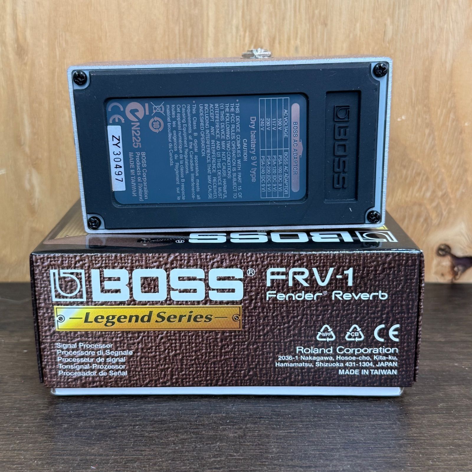 店舗販売併用】BOSS FRV-1 Fender Reverb エフェクター ボス