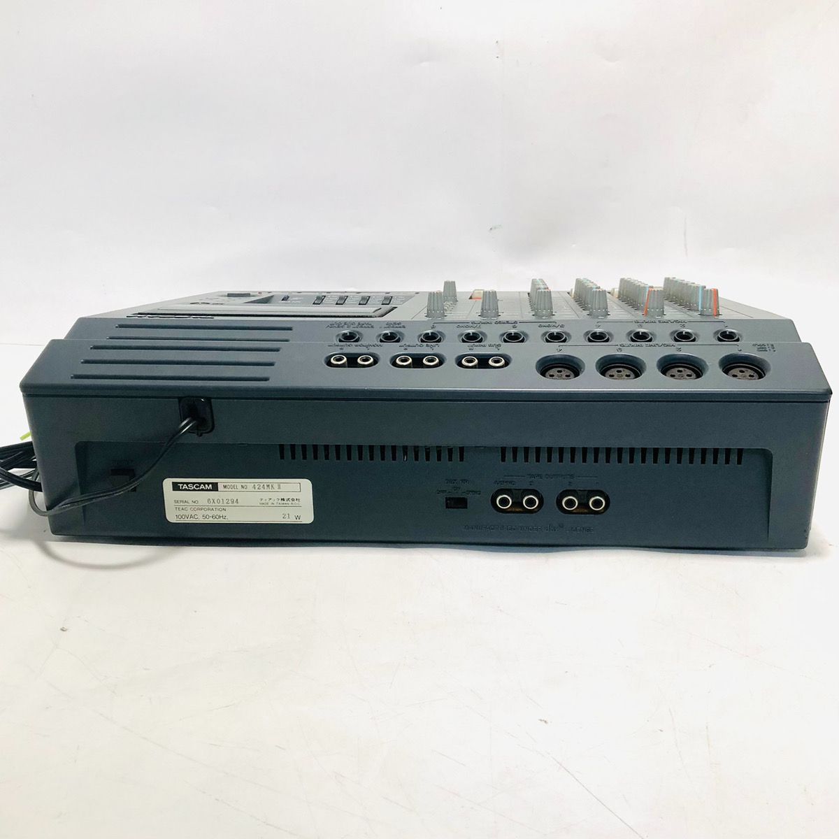 タスカム TASCAM 424 MKII PORTASTUDIO カセットMTR バッグ・取扱説明