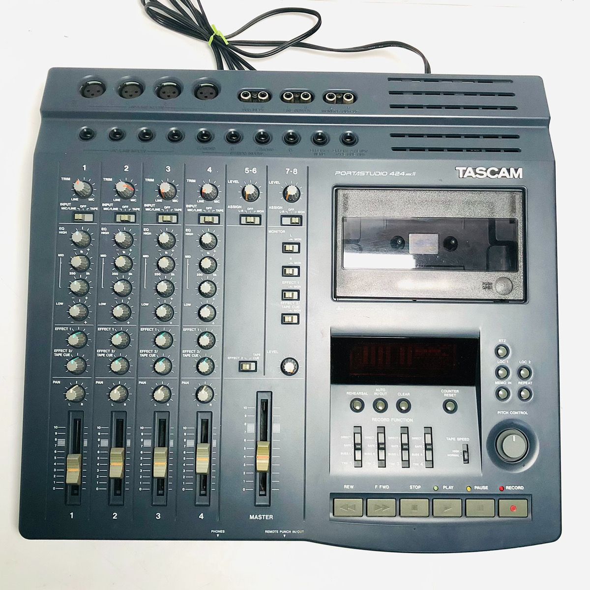 タスカム TASCAM 424 MKII PORTASTUDIO カセットMTR バッグ・取扱説明