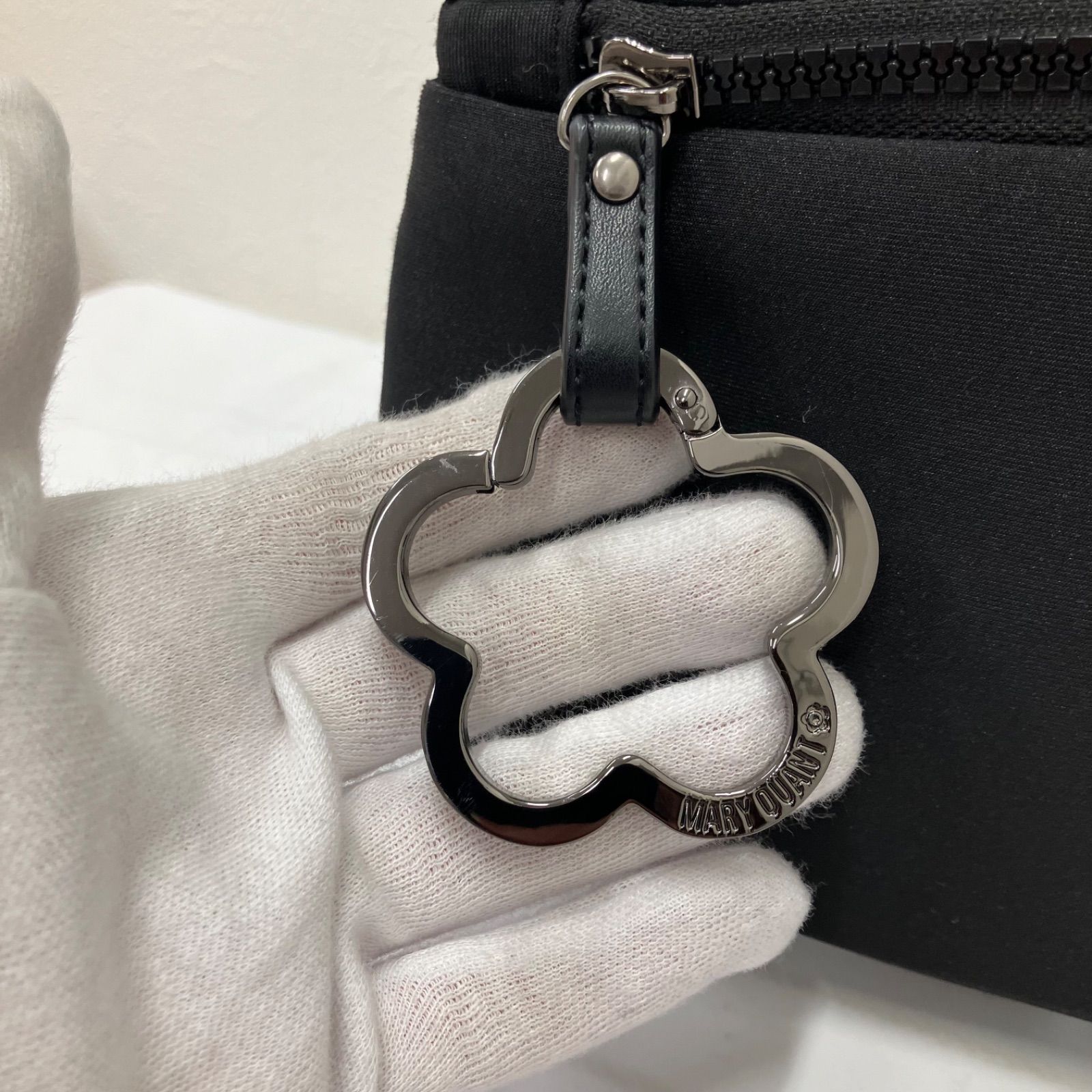 867 MARY QUANT マリークワント マリクワ ジャージカラビナ ショルダー