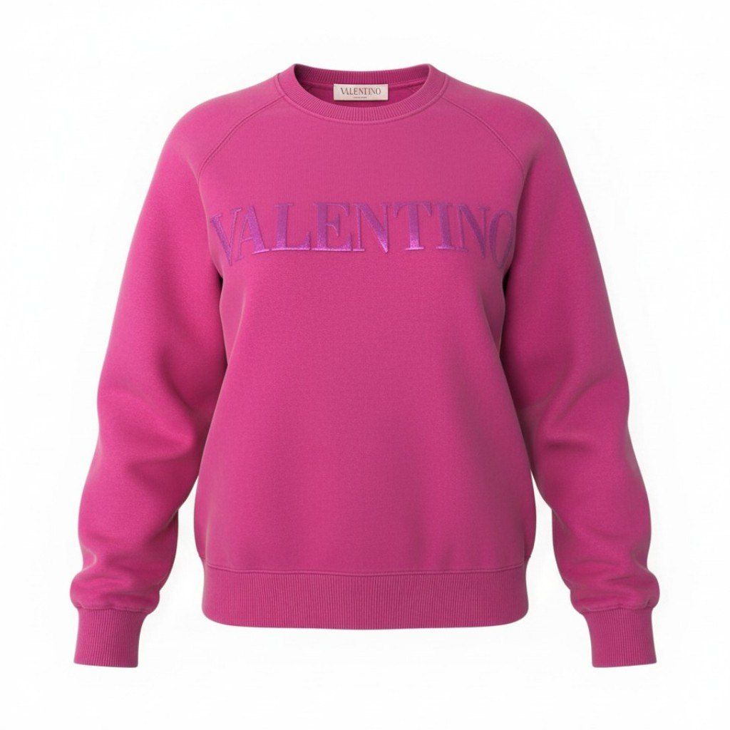55c19 VALENTINO ヴァレンティノ クルーネック スウェットプルオーバー 