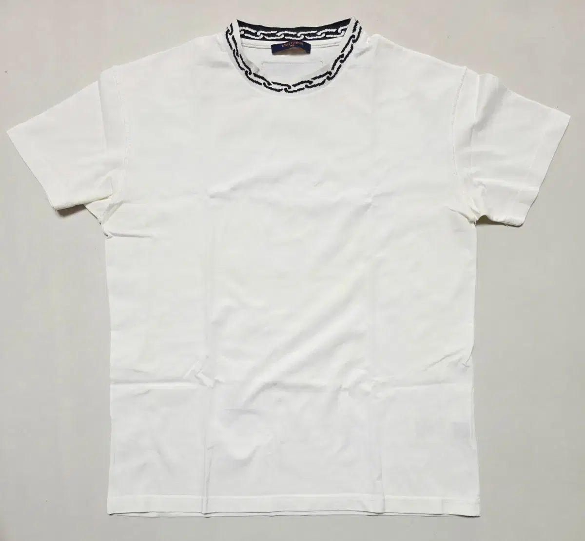 正規品 Louis Vuitton チェーンネック 半袖Tシャツ