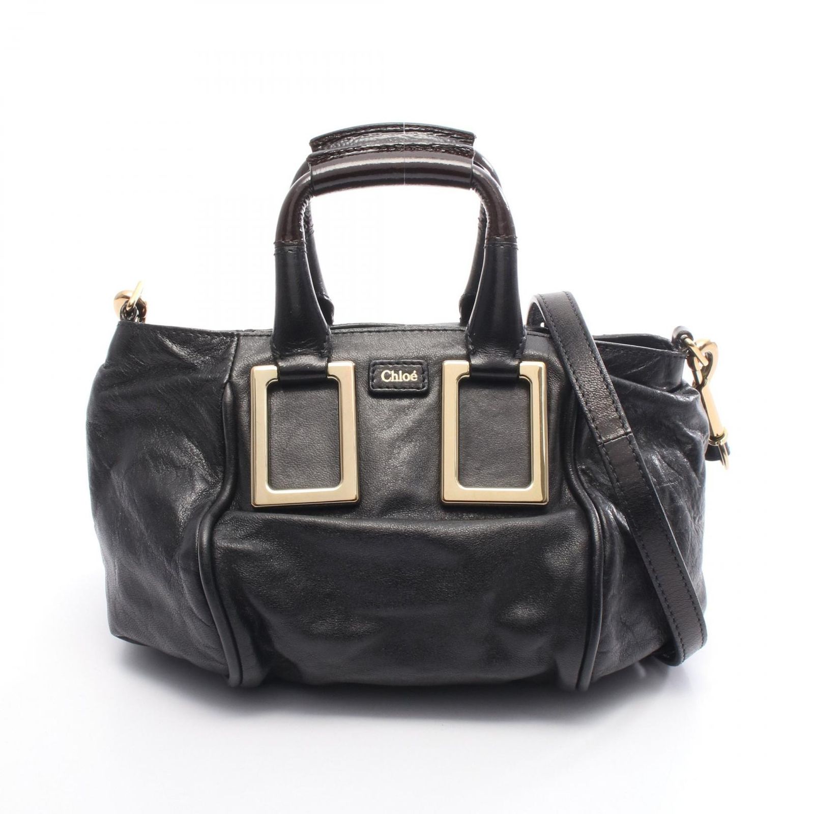 クロエ Chloe ハンドバッグ エテル ブラック レザー エテル ミニ