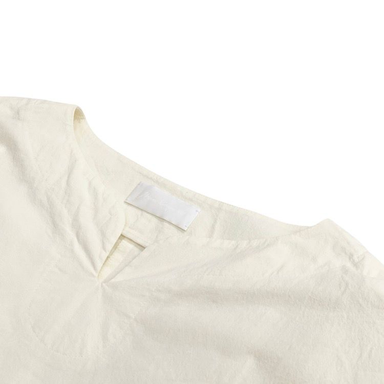 Mame Kurogouchi マメクロゴウチ Dry Touch Cotton Blouse ドライ 